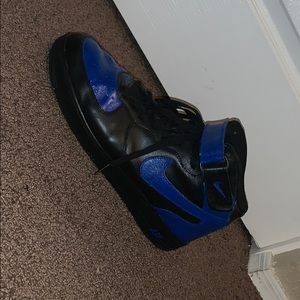 Nike Air Force 1 Custom Royal and Black